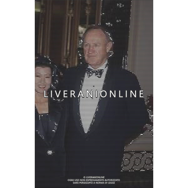 DIA- RETROSPETTIVA GENE HACKMAN ATTORE NELLA FOTO GENE HACKMAN CON LA MOGLIE BETSY ARAKAWA AGENZIA ALDO LIVERANI SAS