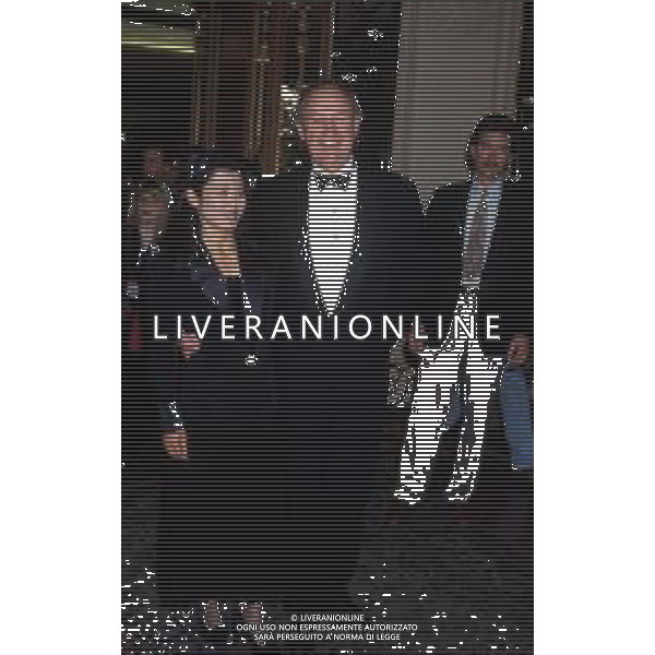 DIA- RETROSPETTIVA GENE HACKMAN ATTORE NELLA FOTO GENE HACKMAN CON LA MOGLIE BETSY ARAKAWA AGENZIA ALDO LIVERANI SAS
