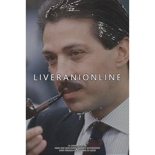DIA- RETROSPETTIVA PAOLO BERLUSCONI IMPRENDITORE NELLA FOTO PAOLO BERLUSCONI AL RADUNO DEL MILAN CALCIO ALL’ARENA CIVICA DI MILANO IL 18 LUGLIO 1986 AGENZIA ALDO LIVERANI SAS