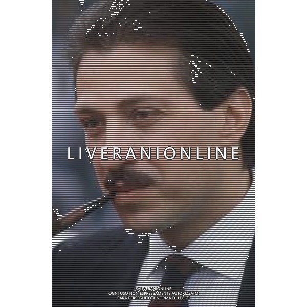 DIA- RETROSPETTIVA PAOLO BERLUSCONI IMPRENDITORE NELLA FOTO PAOLO BERLUSCONI AL RADUNO DEL MILAN CALCIO ALL’ARENA CIVICA DI MILANO IL 18 LUGLIO 1986 AGENZIA ALDO LIVERANI SAS