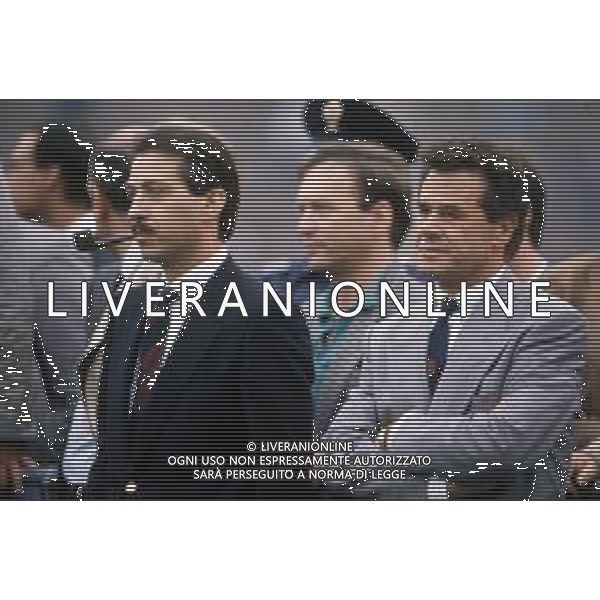 DIA- RETROSPETTIVA PAOLO BERLUSCONI IMPRENDITORE NELLA FOTO PAOLO BERLUSCONI CON IL VICEPRESIDENTE GIANNI NARDI AL RADUNO DEL MILAN CALCIO ALL’ARENA CIVICA DI MILANO IL 18 LUGLIO 1986 AGENZIA ALDO LIVERANI SAS