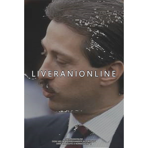 DIA- RETROSPETTIVA PAOLO BERLUSCONI IMPRENDITORE NELLA FOTO PAOLO BERLUSCONI AL RADUNO DEL MILAN CALCIO ALL’ARENA CIVICA DI MILANO IL 18 LUGLIO 1986 AGENZIA ALDO LIVERANI SAS