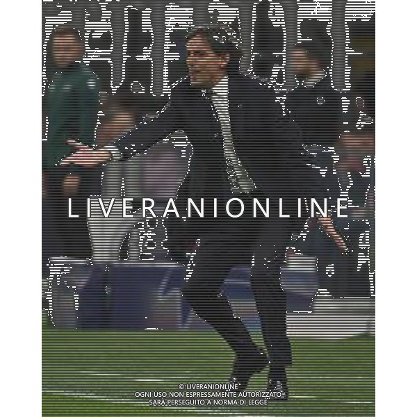 Inter vs Barcellona nella foto Simone Inzaghi allenatore Inter Milano 06-05-2025 Stadio Giuseppe Meazza - San Siro UEFA Champions League - semifinali gara di ritorno foto Roberto Garavaglia/Agenzia Aldo Liverani sas