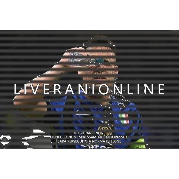 Inter vs Barcellona nella foto Lautaro Martinez (Inter) Milano 06-05-2025 Stadio Giuseppe Meazza - San Siro UEFA Champions League - semifinali gara di ritorno foto Roberto Garavaglia/Agenzia Aldo Liverani sas