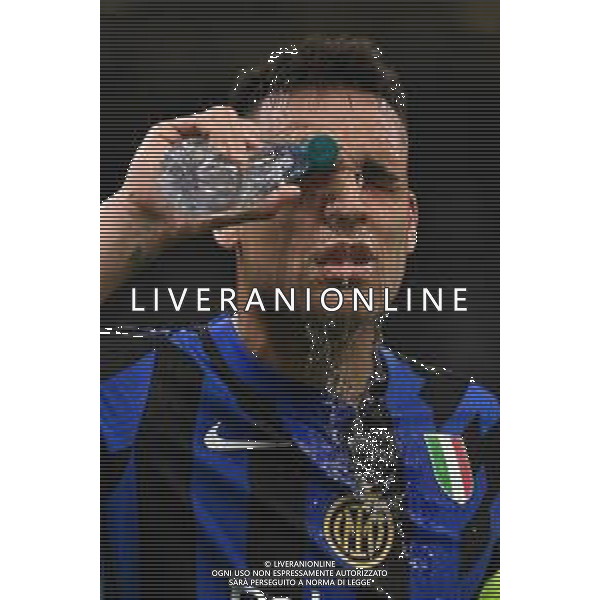 Inter vs Barcellona nella foto Lautaro Martinez (Inter) Milano 06-05-2025 Stadio Giuseppe Meazza - San Siro UEFA Champions League - semifinali gara di ritorno foto Roberto Garavaglia/Agenzia Aldo Liverani sas