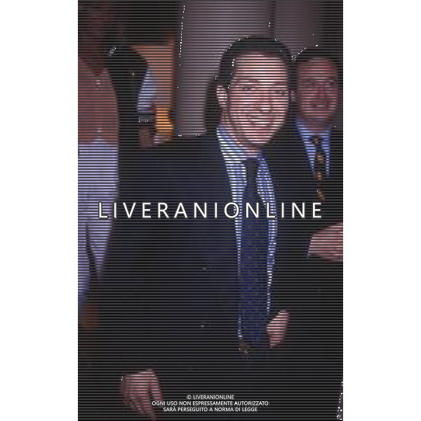 DIA- RETROSPETTIVA PAOLO BERLUSCONI IMPRENDITORE NELLA FOTO PAOLO BERLUSCONI NELL’ANNO 1989 AGENZIA ALDO LIVERANI SAS