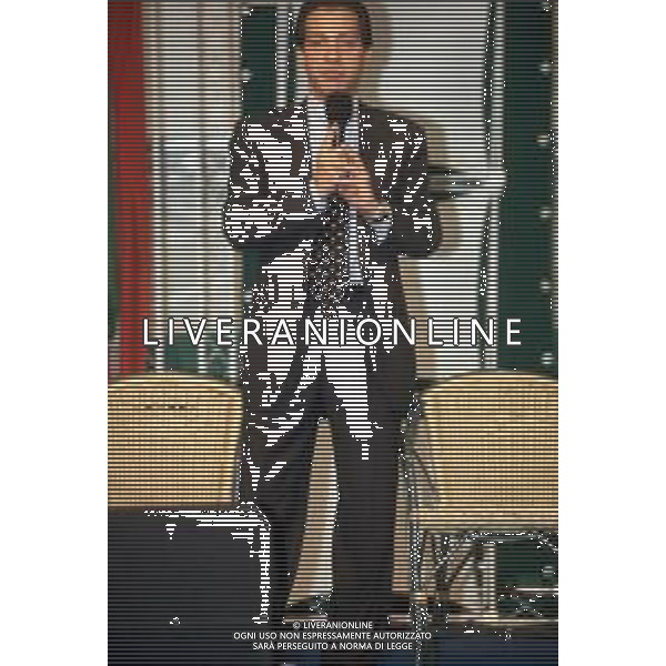 DIA- RETROSPETTIVA PAOLO BERLUSCONI IMPRENDITORE E DIRIGENTE SPORTIVO NELLA FOTO PAOLO BERLUSCONI AL CLUB FORZA ITALIA AGENZIA ALDO LIVERANI SAS