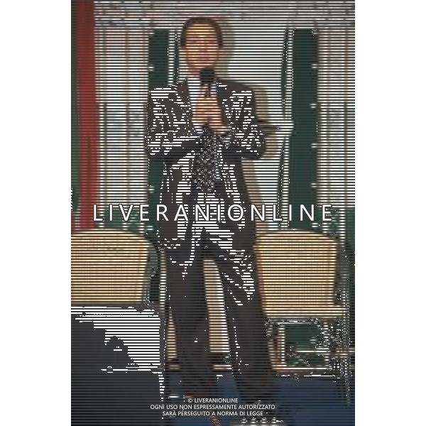 DIA- RETROSPETTIVA PAOLO BERLUSCONI IMPRENDITORE E DIRIGENTE SPORTIVO NELLA FOTO PAOLO BERLUSCONI AL CLUB FORZA ITALIA AGENZIA ALDO LIVERANI SAS