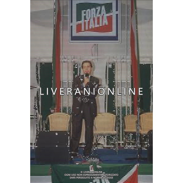 DIA- RETROSPETTIVA PAOLO BERLUSCONI IMPRENDITORE E DIRIGENTE SPORTIVO NELLA FOTO PAOLO BERLUSCONI AL CLUB FORZA ITALIA AGENZIA ALDO LIVERANI SAS
