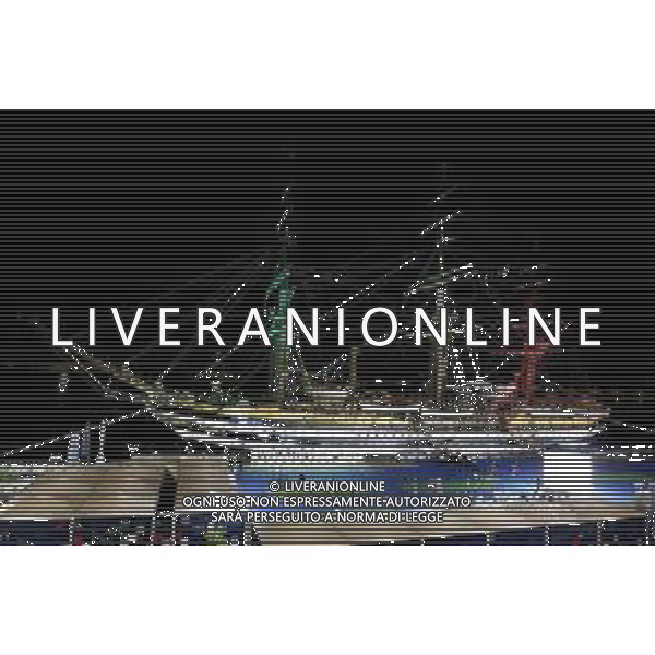 Reggio Calabria 06/05/2025. Porto. Amerigo Vespucci attraccata al molo. Foto Pasquale Garreffa. Agenzia Aldo Liverani Sas