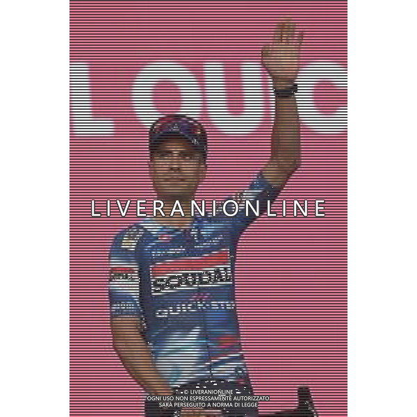 07-05-2025 Presentazione Squadre Giro D\'italia 2025; 2025, Soudal - Quick Step; Landa Meana, Mikel; Tirana; foto stefano sirotti-ag aldo liverani sas