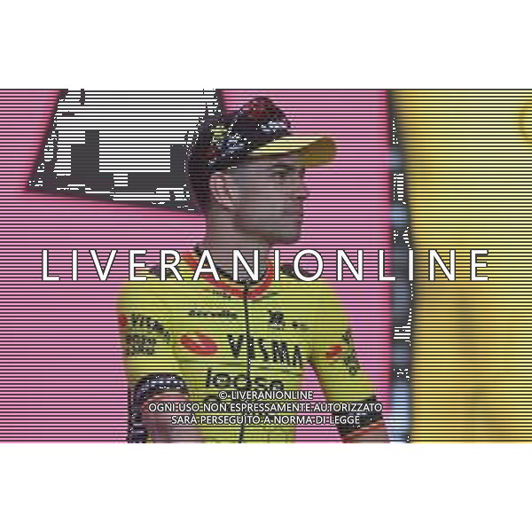07-05-2025 Presentazione Squadre Giro D\'italia 2025; 2025, Visma - Lease A Bike; Van Aert, Wout; Tirana; foto stefano sirotti-ag aldo liverani sas