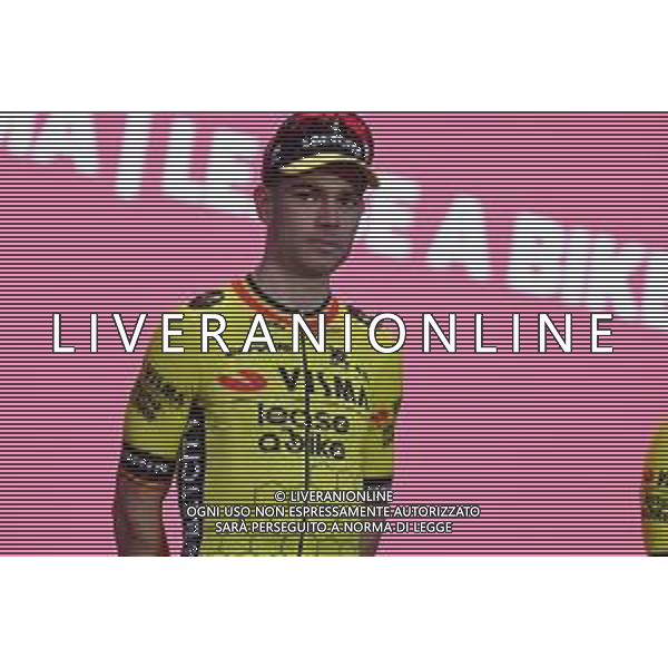 07-05-2025 Presentazione Squadre Giro D\'italia 2025; 2025, Visma - Lease A Bike; Van Aert, Wout; Tirana; foto stefano sirotti-ag aldo liverani sas