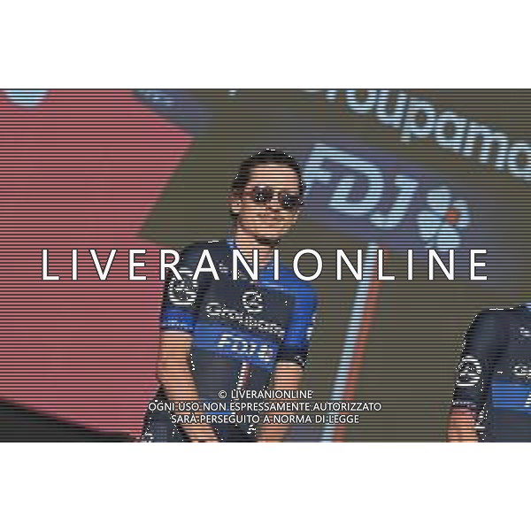 07-05-2025 Presentazione Squadre Giro D\'italia 2025; 2025, Groupama - Fdj; Gaudu, David; Tirana; ©SIROTTI - AGENZIA ALDO LIVERANI SAS
