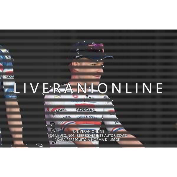 07-05-2025 Presentazione Squadre Giro D\'italia 2025; 2025, Soudal - Quick Step; Hayter, Ethan; Tirana; ©SIROTTI - AGENZIA ALDO LIVERANI SAS