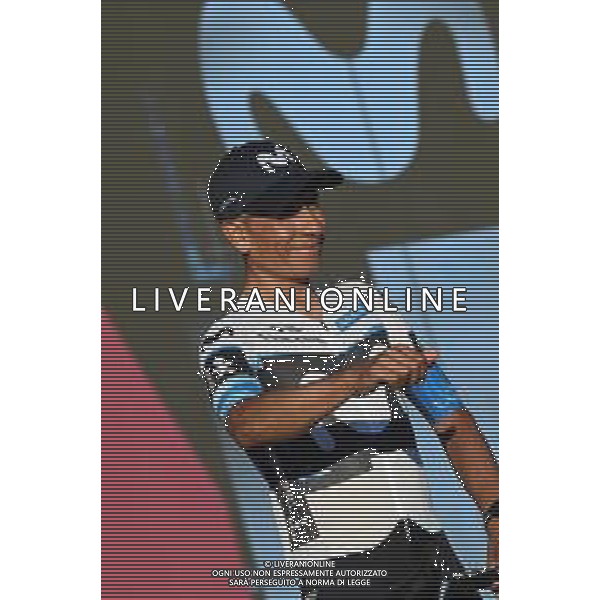 07-05-2025 Presentazione Squadre Giro D\'italia 2025; 2025, Movistar; Quintana Rojas Nairo, Alexander; Tirana; ©SIROTTI - AGENZIA ALDO LIVERANI SAS