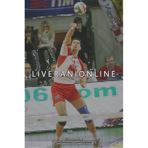 Lube banca marche macerata - itas diatec trentino Final eight Volley a Ferrara 26-01-2006 nella foto Geric Andrija foto filippo venezia-ag.aldo liverani