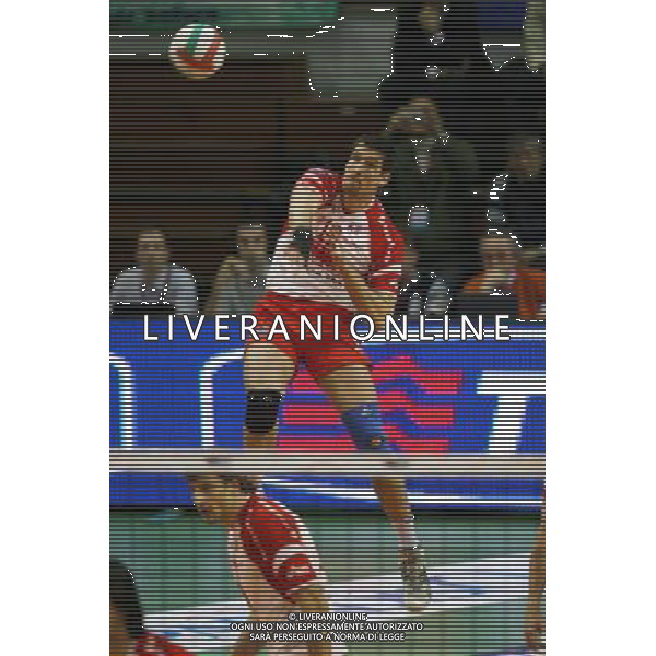 Lube banca marche macerata - itas diatec trentino Final eight Volley a Ferrara 26-01-2006 nella foto Geric Andrija foto filippo venezia-ag.aldo liverani