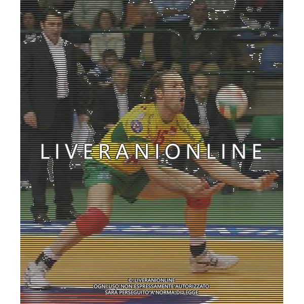 Lube banca marche macerata - itas diatec trentino Final eight Volley a Ferrara 26-01-2006 nella foto Herpe Renaud foto filippo venezia-ag.aldo liverani