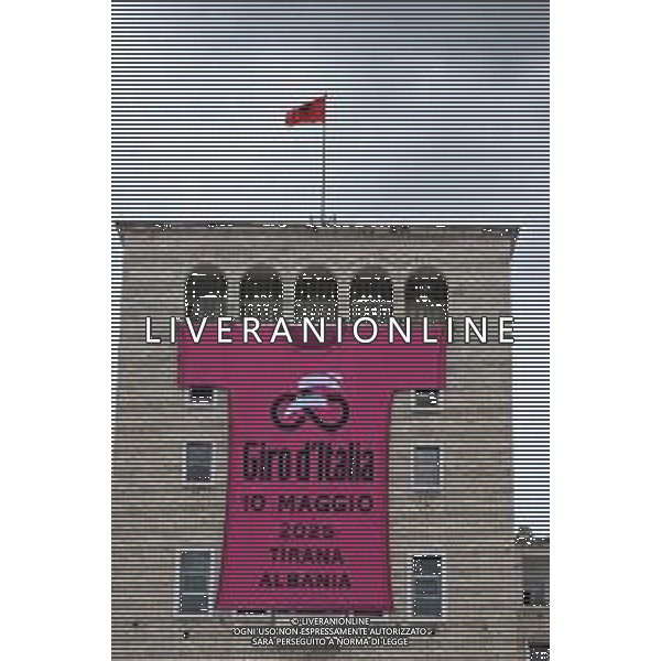 08-05-2025 Vigilia Giro D\'italia 2025; Tirana; ©SIROTTI - AGENZIA ALDO LIVERANI SAS