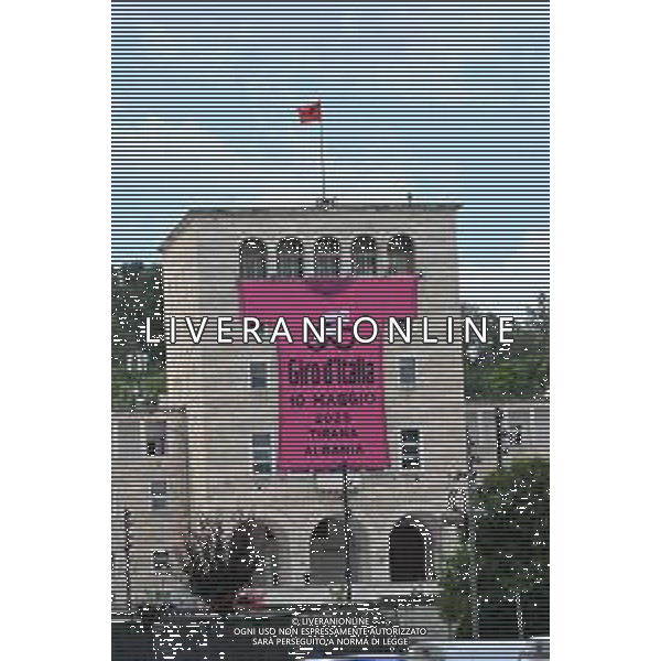 08-05-2025 Vigilia Giro D\'italia 2025; Tirana; ©SIROTTI - AGENZIA ALDO LIVERANI SAS