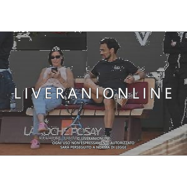 Internazionali d’Italia 2025 8 Maggio 2025 Nella foto: Flavia Pennetta e Fabio Fognini ©ROSITO ANDREA - AGENZIA ALDO LIVERANI SAS