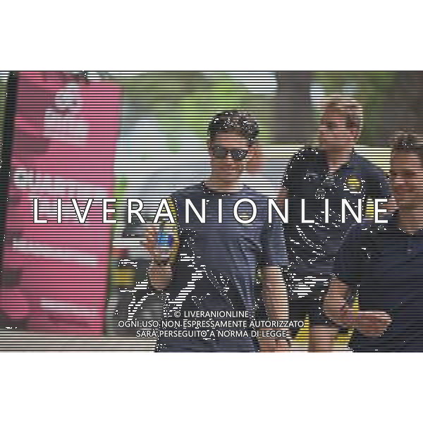 08-05-2025 Vigilia Giro D\'italia 2025; 2025, Visma - Lease A Bike; Van Aert, Wout; Tirana; ©SIROTTI - AGENZIA ALDO LIVERANI SAS