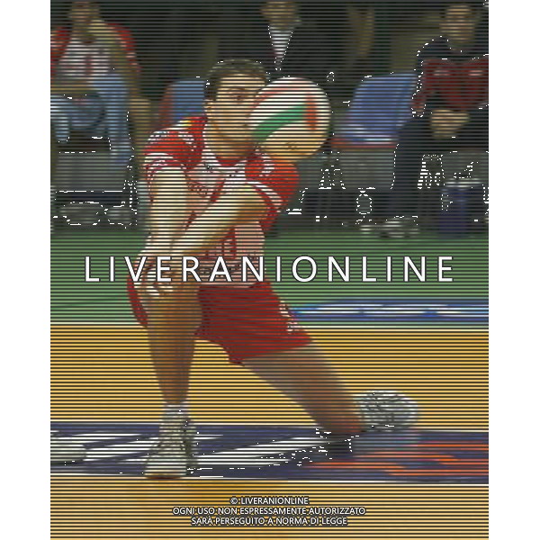 Lube banca marche macerata - itas diatec trentino Final eight Volley a Ferrara 26-01-2006 nella foto paparoni alessandro foto filippo venezia-ag.aldo liverani