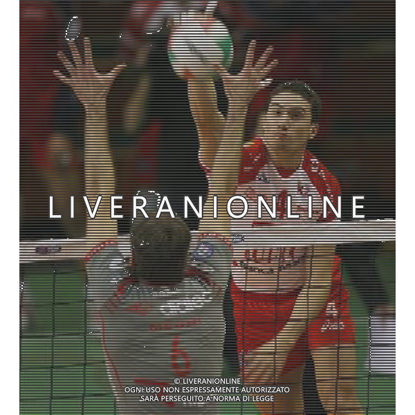 Lube banca marche macerata - itas diatec trentino Final eight Volley a Ferrara 26-01-2006 nella foto paparoni alessandro foto filippo venezia-ag.aldo liverani