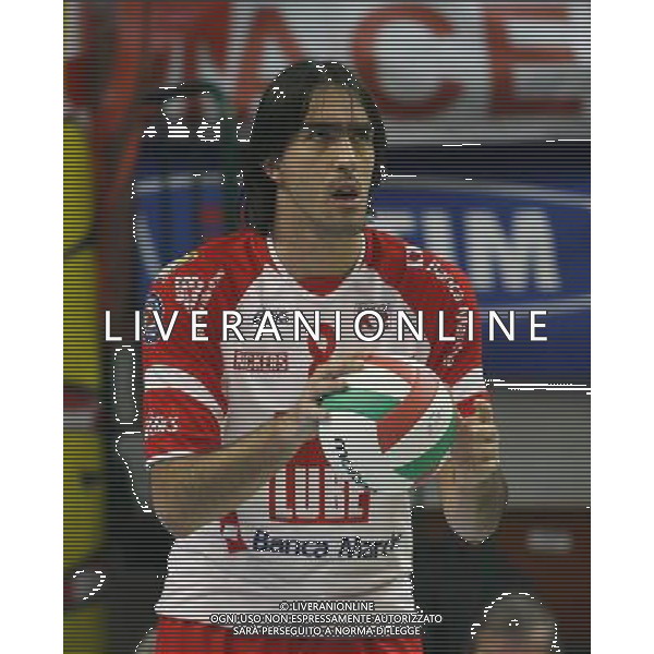Lube banca marche macerata - itas diatec trentino Final eight Volley a Ferrara 26-01-2006 nella foto santana rodrigo Rodrigao foto filippo venezia-ag.aldo liverani