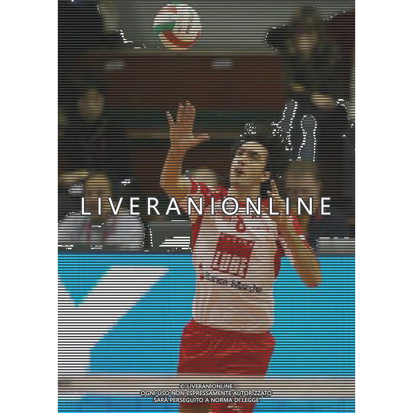 Lube banca marche macerata - itas diatec trentino Final eight Volley a Ferrara 26-01-2006 nella foto santana rodrigo Rodrigao foto filippo venezia-ag.aldo liverani