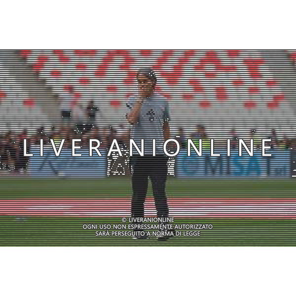 TVEM May 04, 2025 Bari, Italy - SSC Bari vs Pisa Sporting Club - Italian soccer serie B 2024/25 - San Nicola Stadium. In the pic: coach Filippo Inzaghi of Pisa ©TVEM Emmanuele Mastrodonato - AGENZIA ALDO LIVERANI SAS