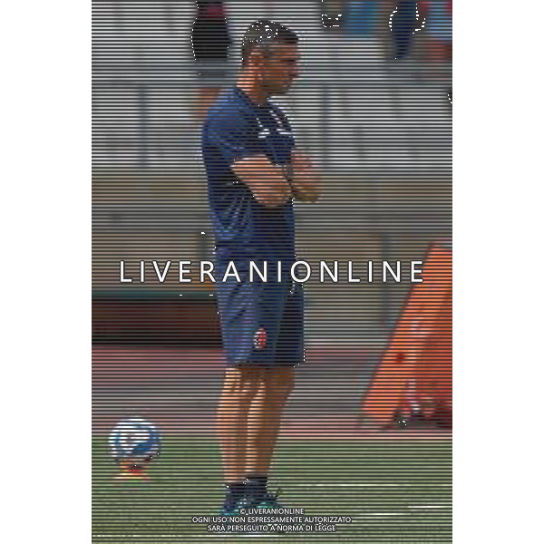 TVEM May 04, 2025 Bari, Italy - SSC Bari vs Pisa Sporting Club - Italian soccer serie B 2024/25 - San Nicola Stadium. In the pic: coach Moreno Longo of SSC Bari ©TVEM Emmanuele Mastrodonato - AGENZIA ALDO LIVERANI SAS