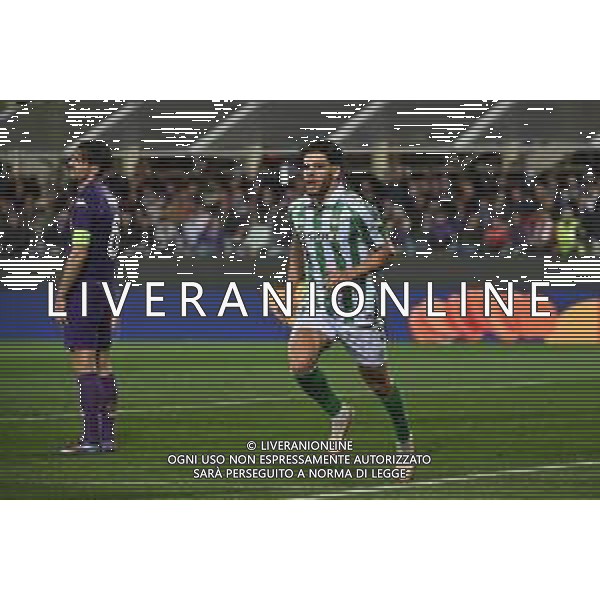 TVRG Fiorentina vs Real Betis nella foto Abdessamad Ezzalzouli (Real Betis) esultanza dopo il gol del 2 a 2 Firenze 08-05-2025 Stadio Artemio Franchi UEFA Conference League - semifinale gara di ritorno foto Roberto Garavaglia/Agenzia Aldo Liverani sas