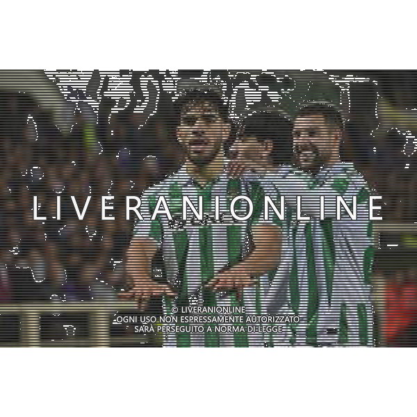 TVRG Fiorentina vs Real Betis nella foto Abdessamad Ezzalzouli (Real Betis) esultanza dopo il gol del 2 a 2 Firenze 08-05-2025 Stadio Artemio Franchi UEFA Conference League - semifinale gara di ritorno foto Roberto Garavaglia/Agenzia Aldo Liverani sas