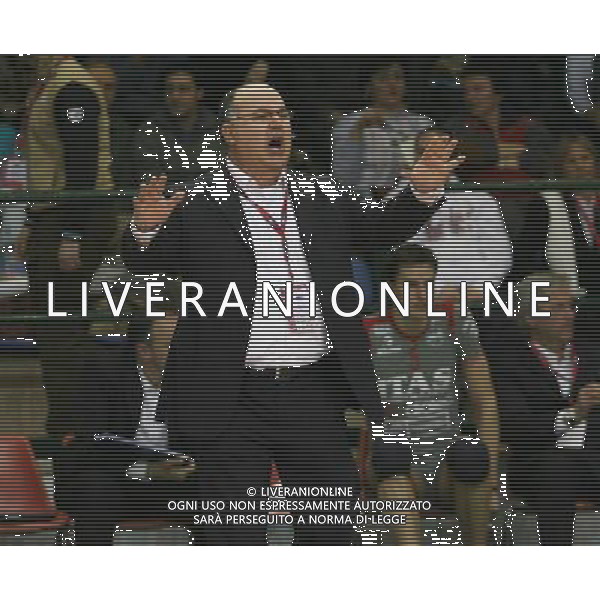 Lube banca marche macerata - itas diatec trentino Final eight Volley a Ferrara 26-01-2006 nella foto lattari radames allenatore del trento foto filippo venezia-ag.aldo liverani