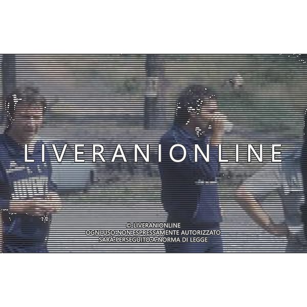 DIAP-RETROSPETTIVA ANTONELLO CUCCUREDDU CALCIATORE NELLA FOTO ANTONELLO CUCCUREDDU CON LA MAGLIA DELLA JUVENTUS CALCIO AG ALDO LIVERANI SAS