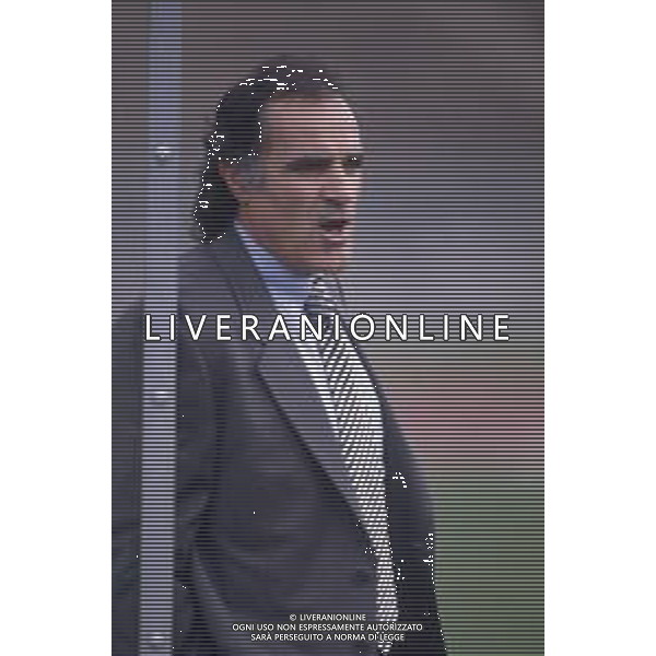 DIAP-RETROSPETTIVA ANTONELLO CUCCUREDDU ALLENATORE PRIMAVERA JUVENTUS CALCIO NELLA FOTO ANTONELLO CUCCUREDDU ALLENATORE DELLA JUVENTUS PRIMAVERA CALCIO NELL\'ANNO 1994 AG ALDO LIVERANI SAS
