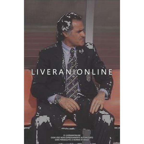 DIAP-RETROSPETTIVA ANTONELLO CUCCUREDDU ALLENATORE PRIMAVERA JUVENTUS CALCIO NELLA FOTO ANTONELLO CUCCUREDDU ALLENATORE DELLA JUVENTUS PRIMAVERA CALCIO NELL\'ANNO 1994 AG ALDO LIVERANI SAS
