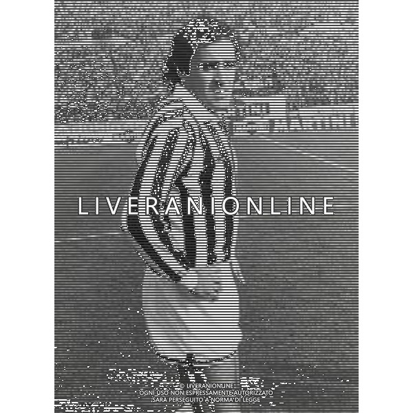 ST-RETROSPETTIVA ANTONELLO CUCCUREDDU CALCIATORE NELLA FOTO ANTONELLO CUCCUREDDU CON LA MAGLIA DELLA JUVENTUS AG ALDO LIVERANI SAS
