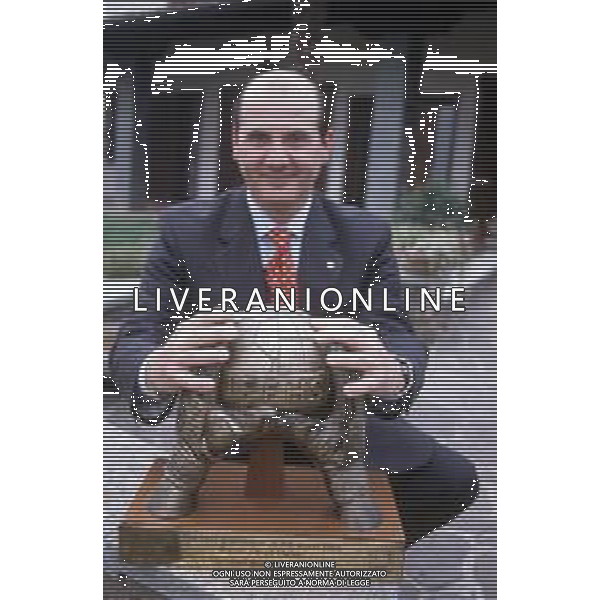 DIAP-RETROSPETTIVA CESARE VIGANO\' DIRIGENTE INTER E PRESIDENTE PADOVA CALCIO NELLA FOTO CESARE VIGANO\' NELL\'ANNO 1994 AG ALDO LIVERANI SAS