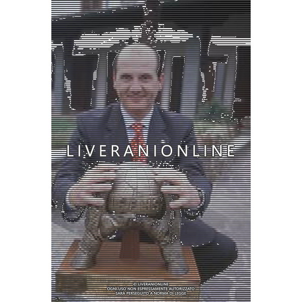 DIAP-RETROSPETTIVA CESARE VIGANO\' DIRIGENTE INTER E PRESIDENTE PADOVA CALCIO NELLA FOTO CESARE VIGANO\' NELL\'ANNO 1994 AG ALDO LIVERANI SAS