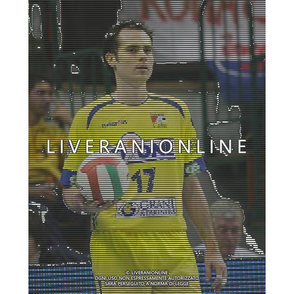 copra berni piacenza- cimone modena Final eight Volley a Ferrara 26-01-2006 nella foto Garcia Ricardo foto filippo venezia-ag.aldo liverani