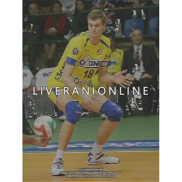 copra berni piacenza- cimone modena Final eight Volley a Ferrara 26-01-2006 nella foto kromm robert foto filippo venezia-ag.aldo liverani
