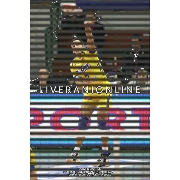 copra berni piacenza- cimone modena Final eight Volley a Ferrara 26-01-2006 nella foto santoretti andrea foto filippo venezia-ag.aldo liverani