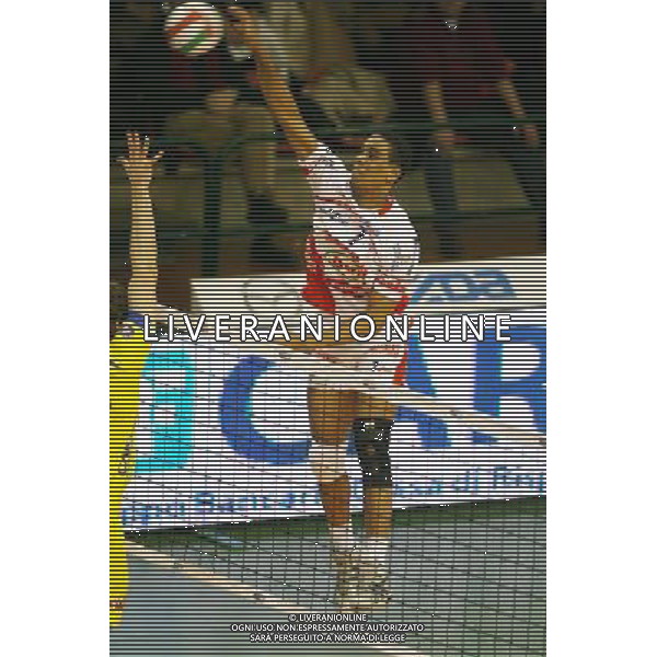 copra berni piacenza- cimone modena Final eight Volley a Ferrara 26-01-2006 nella foto marshall leonell foto filippo venezia-ag.aldo liverani