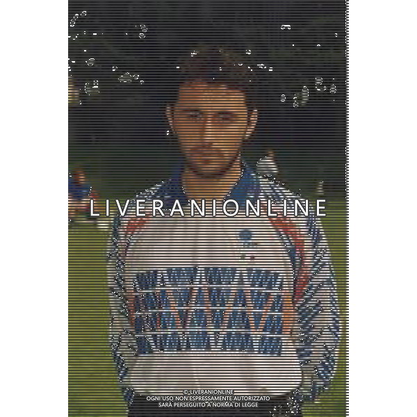 ST-RETROSPETTIVA LUCA BUCCI CALCIATORE NELLA FOTO LUCA BUCCI CON LA MAGLIA DELLA NAZIONALE ITALIANA DI CALCIO AG ALDO LIVERANI SAS