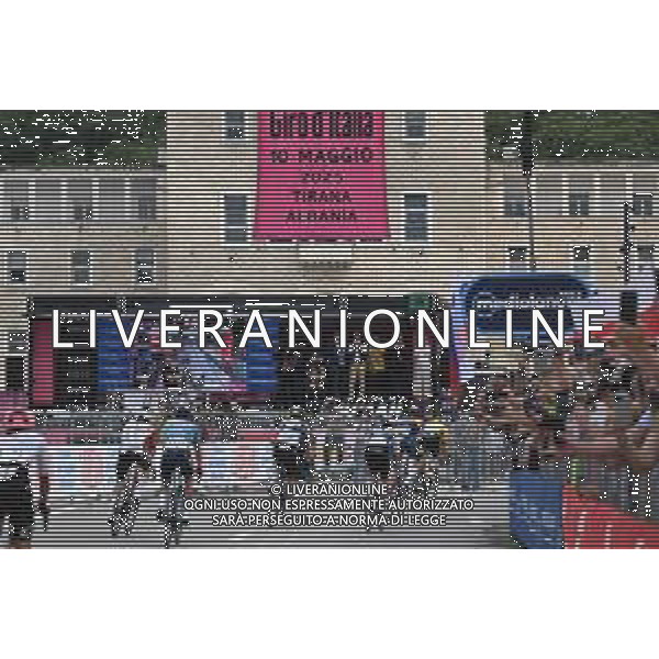 09-05-2025 Giro D\'italia; Tappa 01 Durres - Tirana; 2025, Lidl - Trek; Pedersen, Mads; Tirana; ©SIROTTI - AGENZIA ALDO LIVERANI SAS
