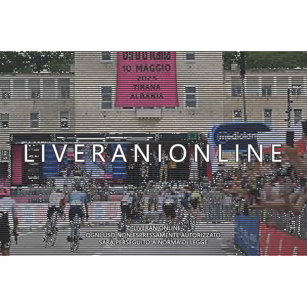 09-05-2025 Giro D\'italia; Tappa 01 Durres - Tirana; 2025, Lidl - Trek; Pedersen, Mads; Tirana; ©SIROTTI - AGENZIA ALDO LIVERANI SAS