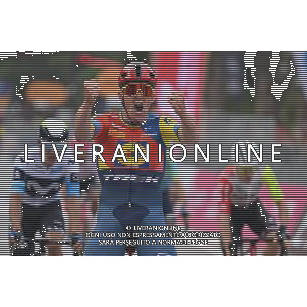 09-05-2025 Giro D\'italia; Tappa 01 Durres - Tirana; 2025, Lidl - Trek; Pedersen, Mads; Tirana; ©SIROTTI - AGENZIA ALDO LIVERANI SAS